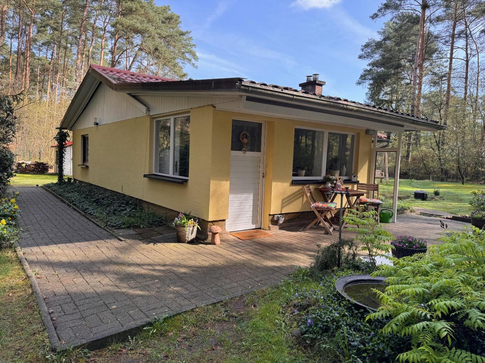 Ferienhaus Im Wald Villa Borkwalde Exterior photo